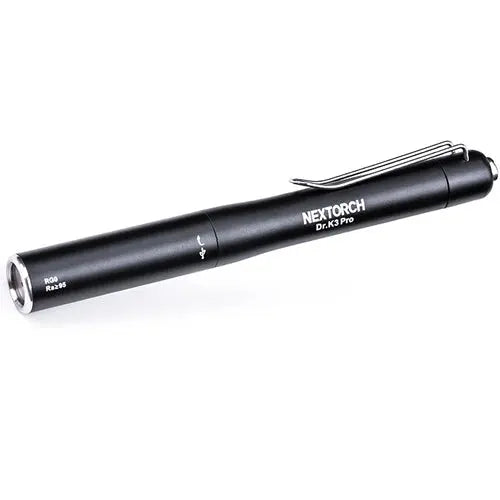 Lampe Nextorch DR K3 PRO - 80 Lumens blanc / Jaune - Lampe médicale rechargeable  NYCTALOPE  