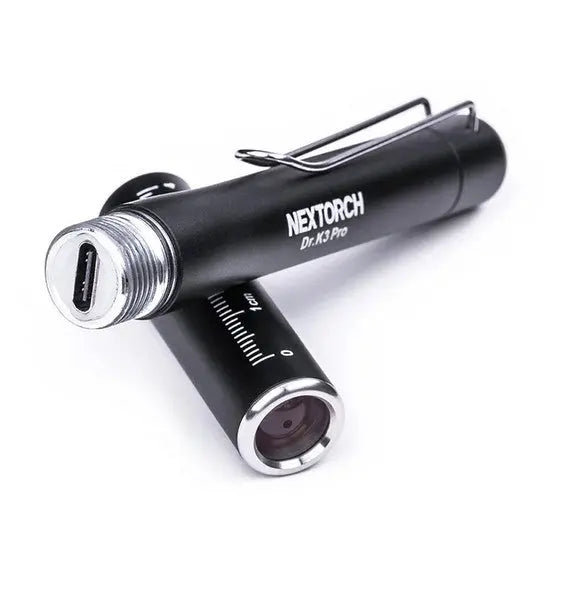 Lampe Nextorch DR K3 PRO - 80 Lumens blanc / Jaune - Lampe médicale rechargeable  NYCTALOPE  