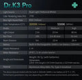 Lampe Nextorch DR K3 PRO - 80 Lumens blanc / Jaune - Lampe médicale rechargeable  NYCTALOPE  