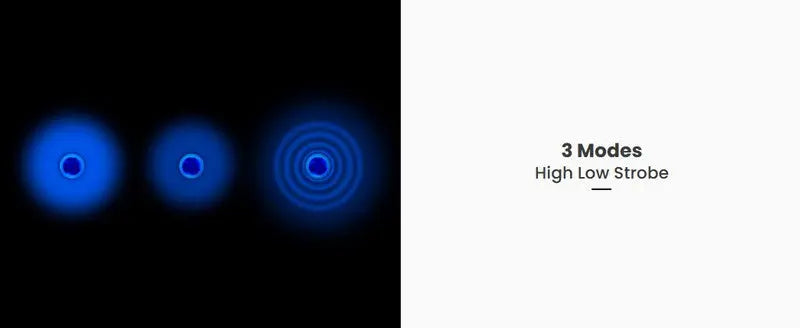 Lampe Nextorch GT-AAA Signal Light - haute intensité étanche jusqu'à 60 mètres  NYCTALOPE  