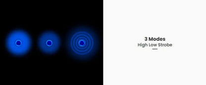 Lampe Nextorch GT-AAA Signal Light - haute intensité étanche jusqu'à 60 mètres  NYCTALOPE  