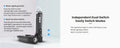 Lampe Nextorch K40 - 300 Lumens / UV / flash rouge et bleu, rechargeable, pour porte-clés  NYCTALOPE  