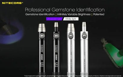 Lampe Nitecore GEM8 – Lampe d'identification professionnelle - Luminosité variable  NYCTALOPE  