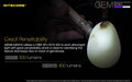 Lampe Nitecore GEM8 – Lampe d'identification professionnelle - Luminosité variable  NYCTALOPE  