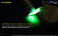 Lampe Nitecore GEM8 – Lampe d'identification professionnelle - Luminosité variable  NYCTALOPE  