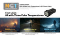 Lampe Nitecore TUP2 compacte – 1200 Lumens – Résistant IP54 eau poussière - Lampe porte clés  NYCTALOPE  