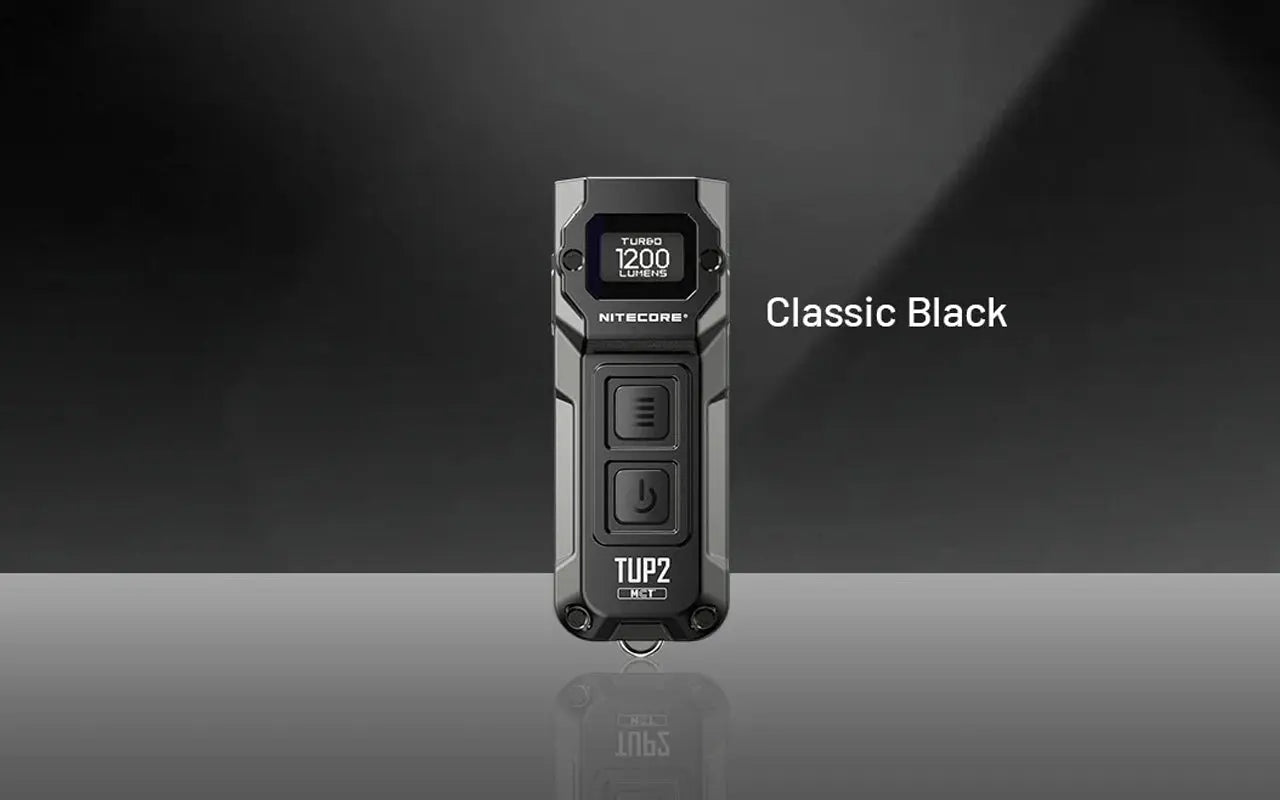 Lampe Nitecore TUP2 compacte – 1200 Lumens – Résistant IP54 eau poussière - Lampe porte clés  NYCTALOPE  
