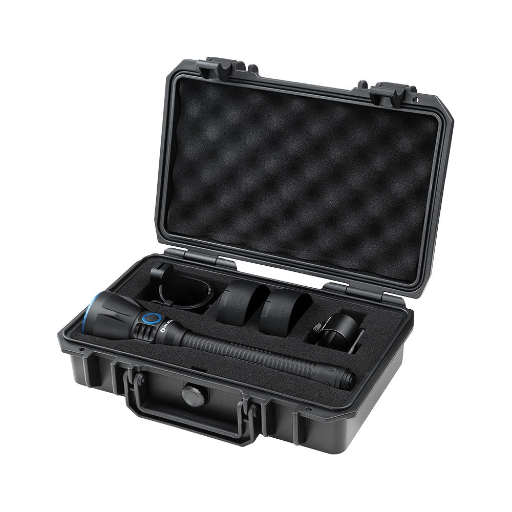 Lampe Torche Olight Javelot Turbo 2 KIT - 1800 Lumens rechargeable longue portée 1500 mètres - Noir - NYCTALOPE