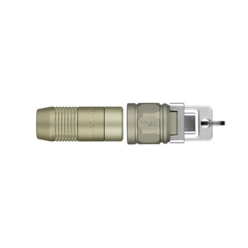 Lampe Porte-Clés Olight iUltra Vert Olive - 80 Lumens - Rechargeable USB-C  NYCTALOPE  