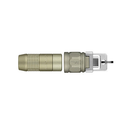 Lampe Porte-Clés Olight iUltra Vert Olive - 80 Lumens - Rechargeable USB-C  NYCTALOPE  