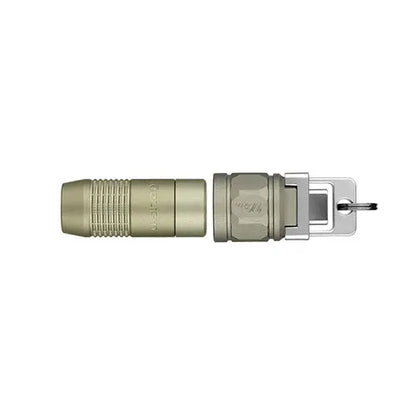 Lampe Porte-Clés Olight iUltra Vert Olive - 80 Lumens - Rechargeable USB-C  NYCTALOPE  