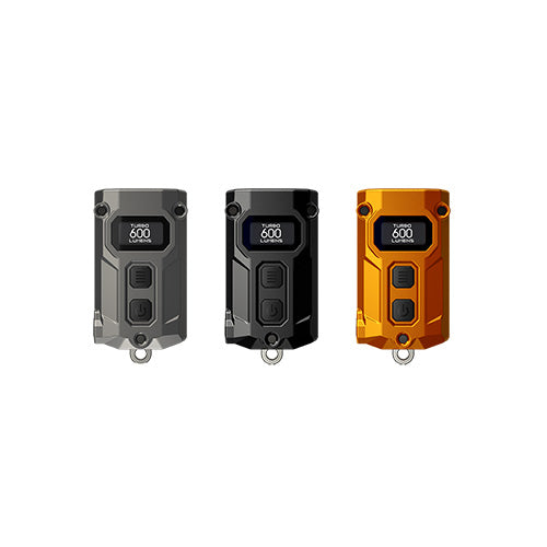 Lampe Porte-clés Nitecore Tini 3 600 Lumens - 3 températures de couleur - Écran OLED - Rechargeable USB-C - NYCTALOPE