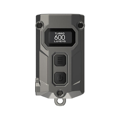 Lampe Porte-clés Nitecore Tini 3 600 Lumens - 3 températures de couleur - Écran OLED - Rechargeable USB-C - NYCTALOPE