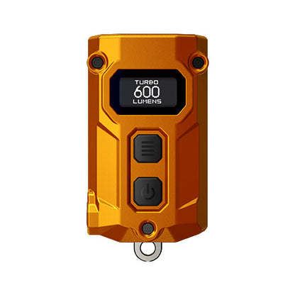 Lampe Porte-clés Nitecore Tini 3 600 Lumens - 3 températures de couleur - Écran OLED - Rechargeable USB-C - NYCTALOPE