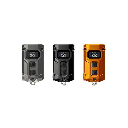 Lampe Porte-clés Nitecore Tini 3 600 Lumens - 3 températures de couleur - Écran OLED - Rechargeable USB-C - NYCTALOPE