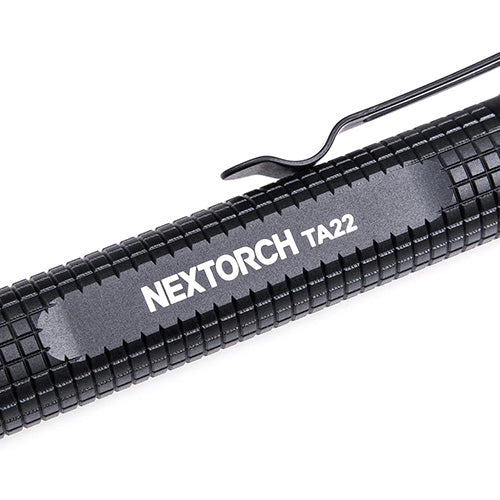 Lampe Stylo Tactique Nextorch TA22 850 Lumens - Tri-Mode - Rechargeable USB-C - Brise-vitre  NYCTALOPE  