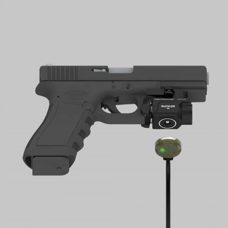 Lampe Tactique Armytek Buckler M1 700 Lumens - Montage Arme de Poing - Rechargeable Magnétique - IP67