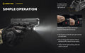 Lampe Tactique Armytek Buckler M1 700 Lumens - Montage Arme de Poing - Rechargeable Magnétique - IP67 - NYCTALOPE