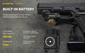 Lampe Tactique Armytek Buckler M1 700 Lumens - Montage Arme de Poing - Rechargeable Magnétique - IP67 - NYCTALOPE