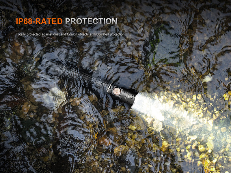 Lampe Tactique Fenix PD35R ACE 2000 Lumens - Multimodes - Rechargeable USB-C  NYCTALOPE  