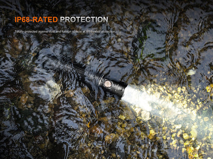 Lampe Tactique Fenix PD35R ACE 2000 Lumens - Multimodes - Rechargeable USB-C  NYCTALOPE  