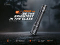 Lampe Tactique Fenix PD45R ACE 3200 Lumens - 6 modes personnalisables - Commutateur tactique - Rechargeable USB-C - NYCTALOPE