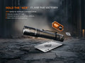 Lampe Tactique Fenix PD45R ACE 3200 Lumens - 6 modes personnalisables - Commutateur tactique - Rechargeable USB-C - NYCTALOPE