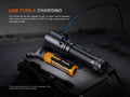 Lampe Tactique Fenix TK15R 3200 Lumens - Technologie IRIS X - Rechargeable USB-C - Batterie 21700 5000mAh