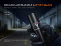 Lampe Tactique Fenix TK15R 3200 Lumens - Technologie IRIS X - Rechargeable USB-C - Batterie 21700 5000mAh