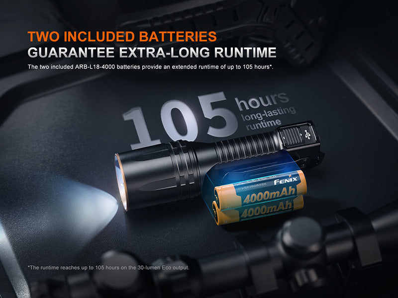 Lampe Torche tactique Fenix TK35R - 5800Lumens - UV 365nm - Double Commutateur - Multi-modes Fenix