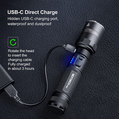 Lampe Torche Nextorch P83B 2100 Lumens rechargeable - balise de signalisation