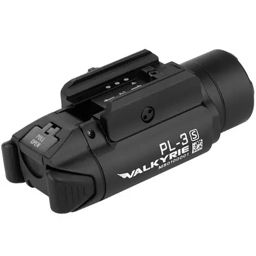 Lampe Torche Tactique PL350 1000 Lumens En Métal, Ultra Lumineuse LED, Avec Rail Pour Arme, Lumière Puissante