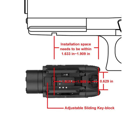 Lampe Tactique Olight Valkyrie PL-3S - 1000 Lumens - Lampe tactique militaire professionnelle  NYCTALOPE  