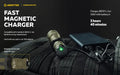 Lampe Torche Armytek Dobermann Pro OLIVE Magnet USB – 1400 Lumens - WARM  NYCTALOPE  