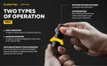 Lampe Torche Armytek Prime C1 PRO V4 Magnet USB – 1000/930 Lumens  NYCTALOPE  