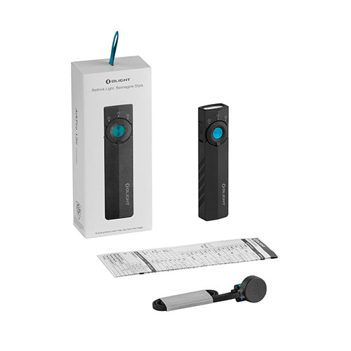 Lampe Torche EDC Olight ArkPro Lite 1200 Lumens - Lumière Blanche/Rouge/UV - 3 Sources Lumineuses - NYCTALOPE