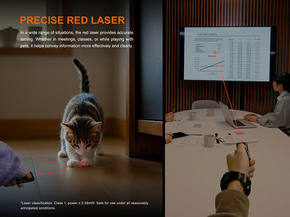 Lampe Torche Fenix E06R 700 Lumens - 3 en 1 - Multifonction - USB-C Rechargeable - NYCTALOPE