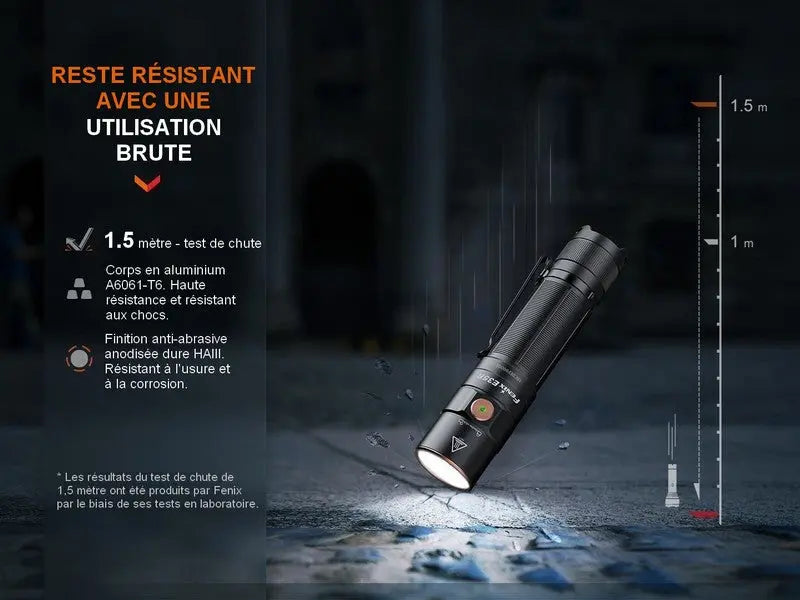 Lampe Torche Fenix E35R – 3100 Lumens - NYCTALOPE