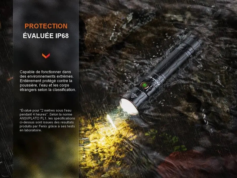 Lampe Torche Fenix E35R – 3100 Lumens - NYCTALOPE