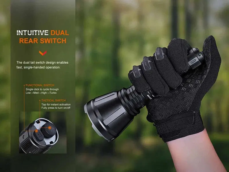 Lampe Torche Fenix HT18R - 2800 Lumens - Rechargeable longue portée  NYCTALOPE  