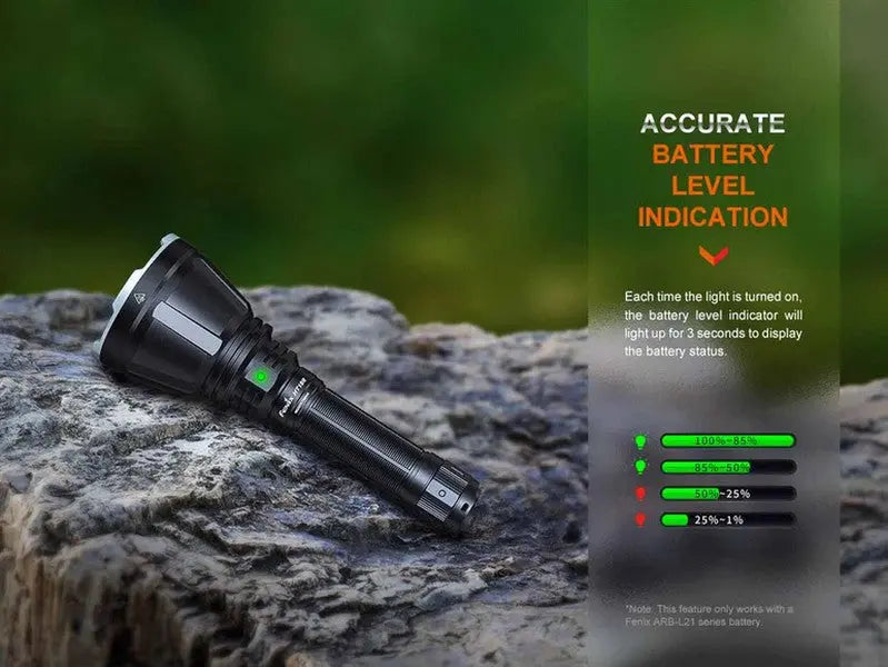 Lampe Torche Fenix HT18R - 2800 Lumens - Rechargeable longue portée  NYCTALOPE  