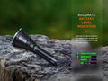 Lampe Torche Fenix HT18R - 2800 Lumens - Rechargeable longue portée  NYCTALOPE  