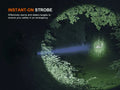 Lampe Torche Fenix HT18R V2.0 - 3700 Lumens - Lampe longue portée 1100 mètres - Double interrupteur latéral  NYCTALOPE  