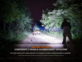 Lampe Torche Fenix HT32 – 2500 Lumens - Longue portée  NYCTALOPE  