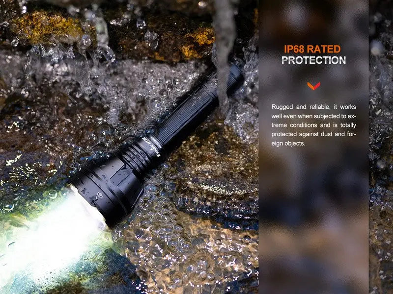 Lampe Torche Fenix HT32 – 2500 Lumens - Longue portée  NYCTALOPE  