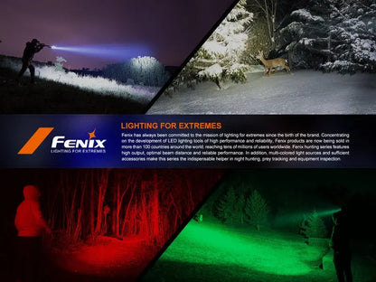 Lampe Torche Fenix HT32 – 2500 Lumens - Longue portée  NYCTALOPE  