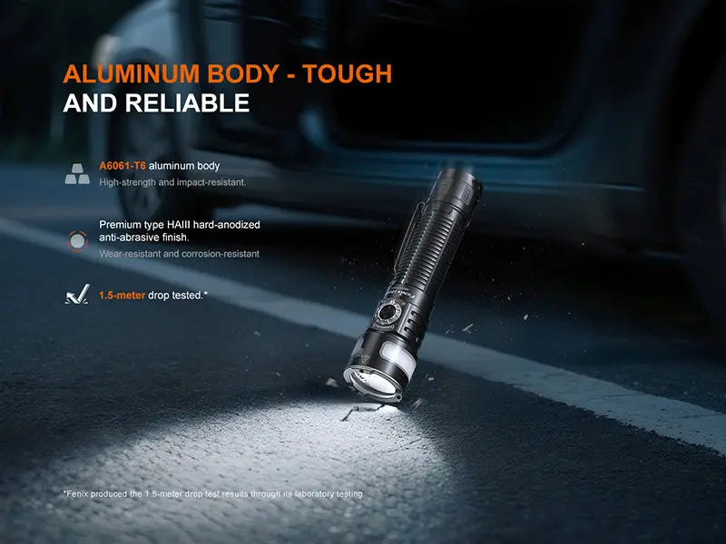 Lampe Torche Fenix LD35R - 1800 Lumens - Trois Sources Lumineuses - Rechargeable USB-C  NYCTALOPE  