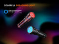 Lampe Torche Fenix LD36R 3600 Lumens - Éclairage Multicolore - Rechargeable USB-C - NYCTALOPE