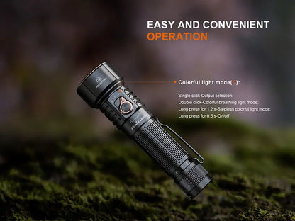 Lampe Torche Fenix LD36R 3600 Lumens - Éclairage Multicolore - Rechargeable USB-C - NYCTALOPE
