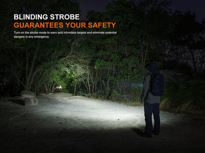 Lampe Torche Fenix LD36R 3600 Lumens - Éclairage Multicolore - Rechargeable USB-C - NYCTALOPE